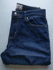 jean femme homme cerruti taille 28 ( 38 ) bleu nuit