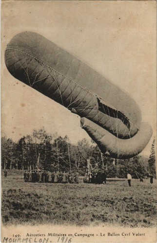 Mourmelon ballon cerf - ballon,