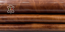 Cognac Marron Cireuse Classique Doux Italien Cuir Agneau 5sqf 0.8mm #C6057