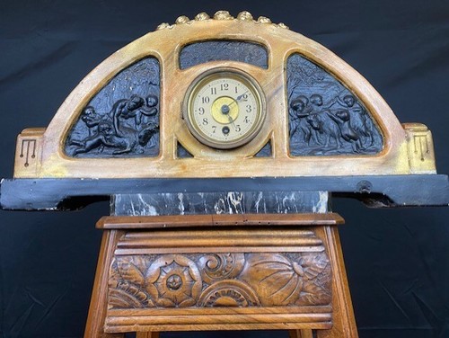 Horloge vintage art nouveau - vintage,