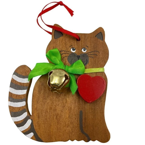Cat ornament vintage kurt - ornament,