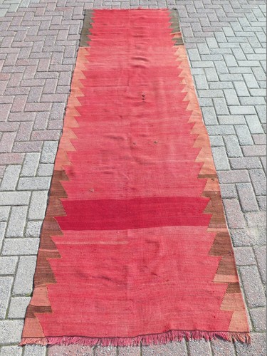 Vintage turkish kilim runner - vintage,