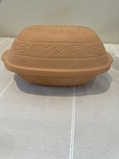 ROMERTOPF BY RECO CLAY ROASTER/BREAD BAKER Pan Lid Oven Germany Retails $90