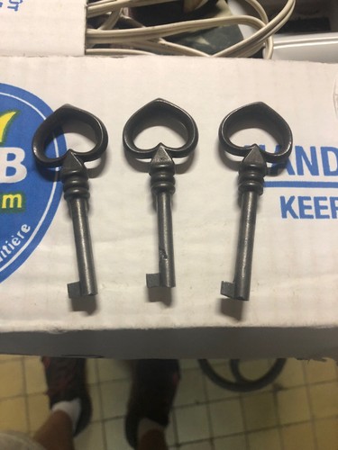 Lot clef cle metal embout - de, 3