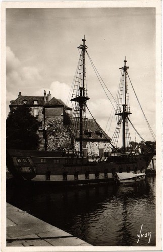 Cpa honfleur lieutenance - honfleur, la