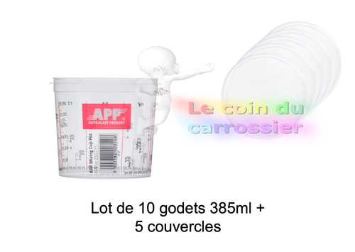 Lot godet mélange 385ml - lot,