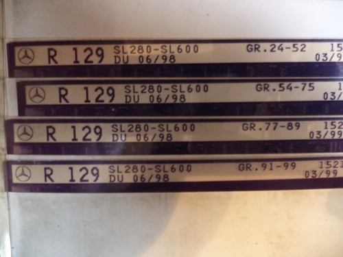 E609 lot microfiche - n°e609,