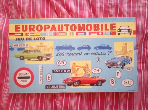Jeu ancien europautomobile - jeu,