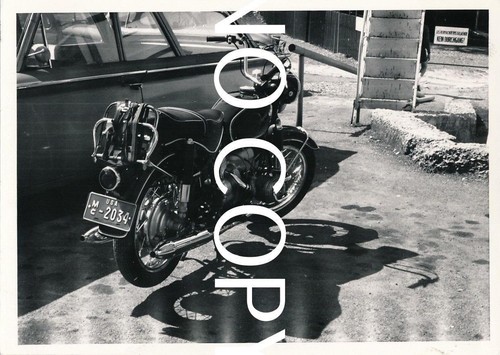 Photo moto ancienne - moto, bmw