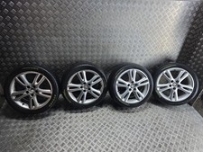 SKODA Fabia 16'' Argent Alliage Jante 5J0601025B Avec Pneu X4 205/45 R16