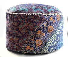Poufs En Coton Bohémien