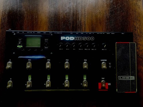 Line pod hd500 amp - pod, simulator
