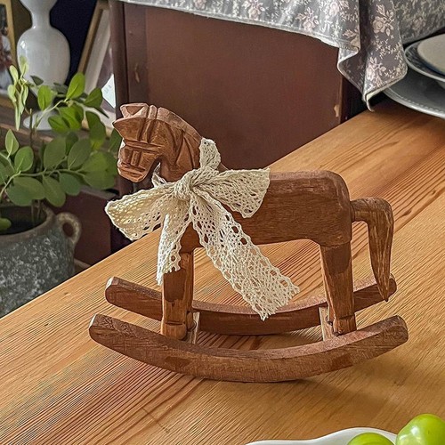 Cheval bascule bois - cheval,