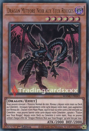 Dragon météore - yu-gi-oh!,