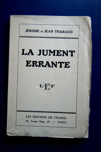 Jérome jean tharaud - &,