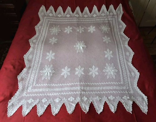 Ancienne nappe cornely - nappe, sur