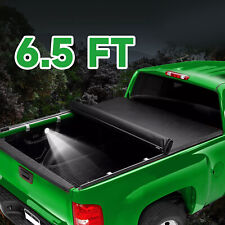 For DODGE RAM 1500/2500/3500 1994-2001 2002 6.5ft Bed Soft Roll-Up Tonneau Cover