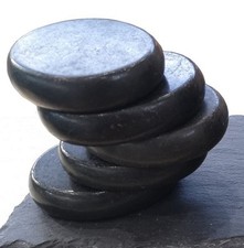 5 Pierres chaudes en basalte