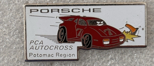 Pin porsche rouge - pin's,