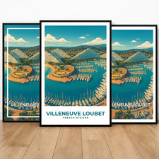 Affiche Villeneuve Loubet