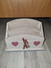 Porte Courrier Ski Chalet Bois