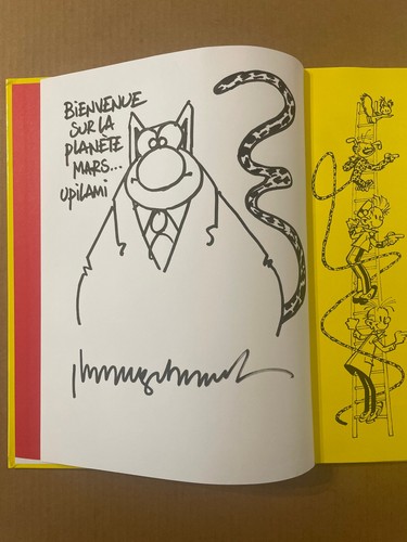 Philippe geluck dédicace - philippe,