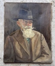 Tableau ancien signé à