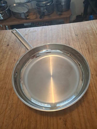 Poêle inox 28cm - poêle, home