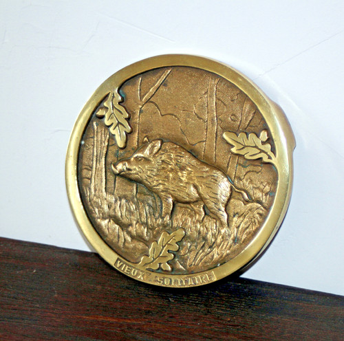 Dessous plat bronze - de,