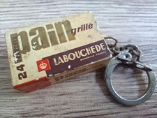 Vintage Antique La Bouche de Bordeaux Toast Keychain Keychain M030