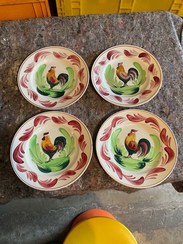 Service assiettes au coq - service, 4