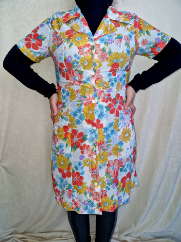 Nylon dederon smock apron - nylon,