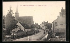 Old postcard Selle-en-Hermois, Le Centre du Pays 
