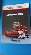 PROSPECTUS AGRICOLE  TRACTEUR MOISSONNEUSE BATTEUSE   LAVERDA  3500