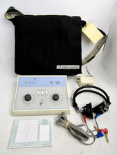 Interacoustics AS208 Type 4 Tone Audiometer  w/ Headphones + Bag. AS 208 - Used