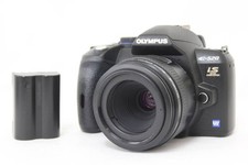 Olympus E-520 with ZUIKO 35mm F3.5 Lens - Used, Optical Clear, Includes Battery