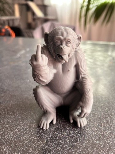 Figurine singe humoristique