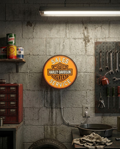 Enseigne harley davidson sales - enseigne, harley-davidson