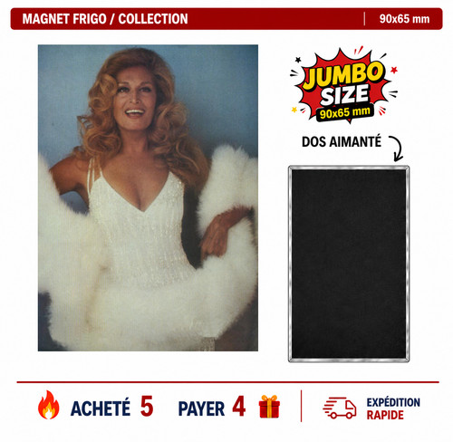 Magnet frigo dalida ver - dalida, ver.15