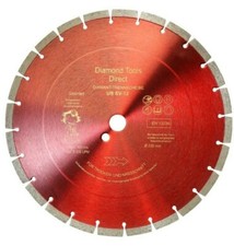 Disque de coupe de diamant 350 MM X 20 Disque Béton - 12 MM Segment Ussv