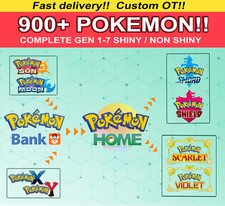 Pokemon Home FULL SHINY LIVING