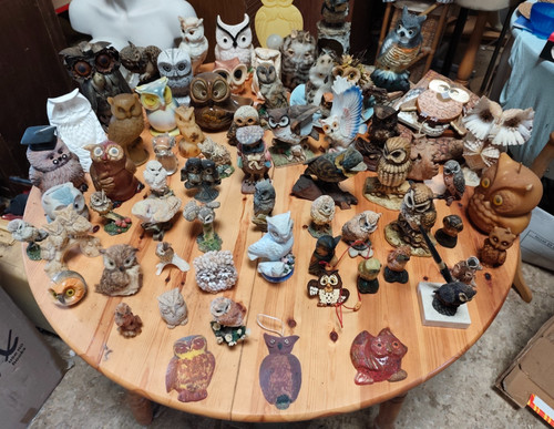 Gros lot collection chouettes - lot,