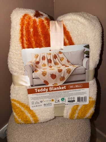 Plaid citrouille - plaid, citrouille🎃