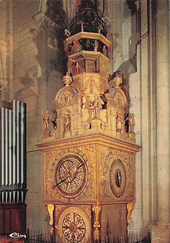 Lyon horloge astronomique a - horloge,