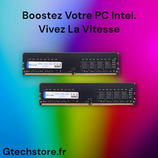 Barrette RAM PC 8Go, 16Go 3200 MHz DIMM DDR4 288 Pins, Intel Compatible, Desktop