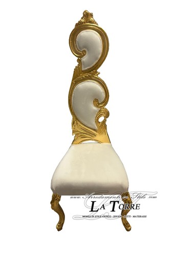 Fauteuil trône baroque - trône, sedia