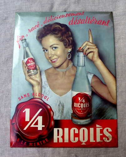 Publicité vintage ricqlès - vintage,