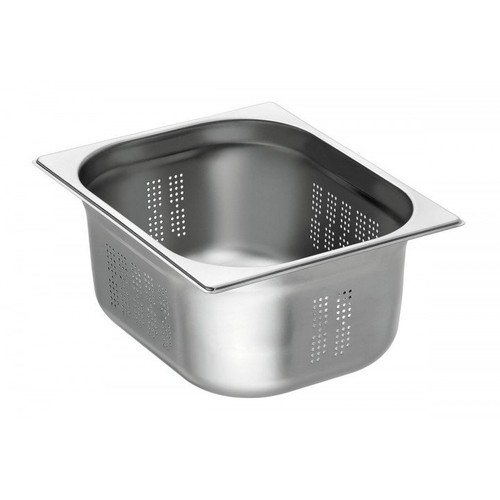 Bac inox perforé 2 - inox, gn