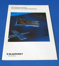 1990 Blaupunkt Bosch Car Stereo Catalogue Car Audio