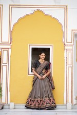 Ensemble Lehenga Choli En Soie